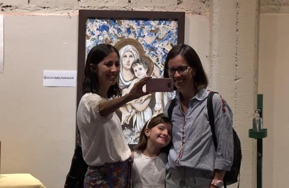 Con las Fiestas como marco, inauguraron una muestra de arte Sacro y Religioso en General Alvear