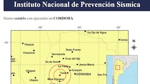 Leve sismo sacudió la región de Tanti y fue percibido en varias localidades de Córdoba