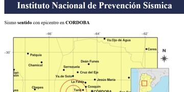 Leve sismo sacudió la región de Tanti y fue percibido en varias localidades de Córdoba