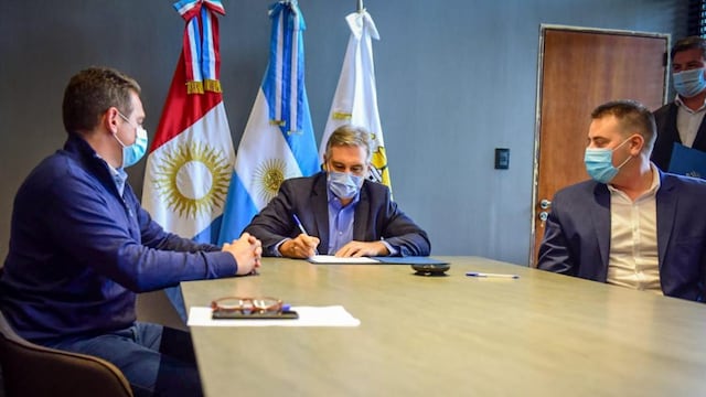 Firma del convenio para fortalecer el trabajo en adicciones en el territorio cordobés.