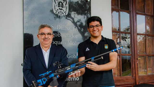 El gobernador recibió al deportista que participara de Juegos Olímpicos de París 2024 desde el 26 de julio próximo