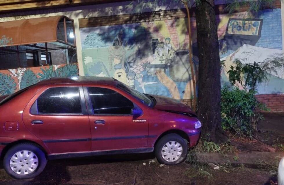 Accidente vial en pleno centro posadeño