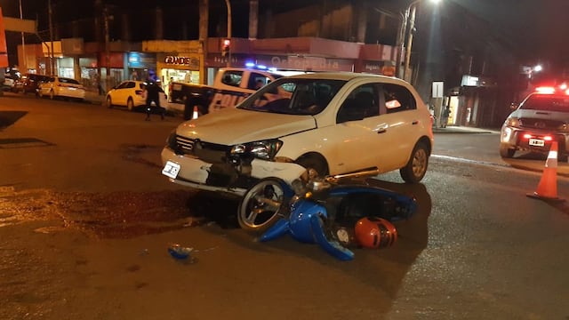 El menor de edad tiene 15 años y fue trasladado al hospital.