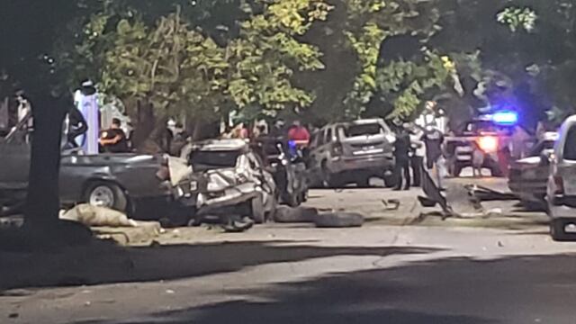 Siniestro. Ocurrió en Barrio General Bustos. (Javier Ferreyra/La Voz)