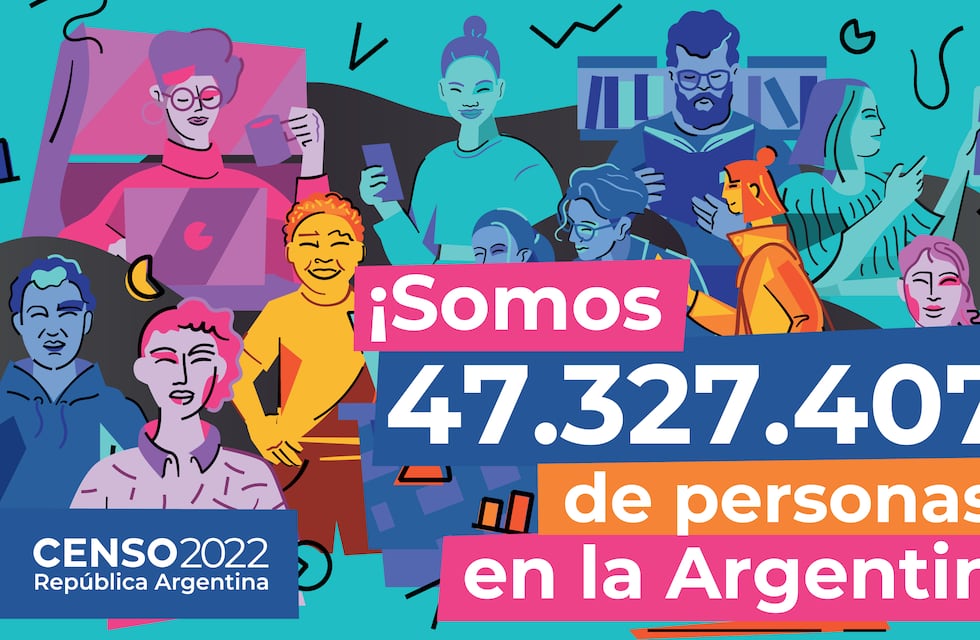 Censo 2022: en Argentina hay más de 47 millones de habitantes