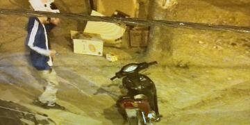 Recuperaron una moto robada