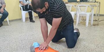 Capacitación en primeros auxilios en Icho Cruz.