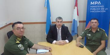 Reunión del Fiscal Regional con los Jefes de la Guardia Rural "Los Pumas"