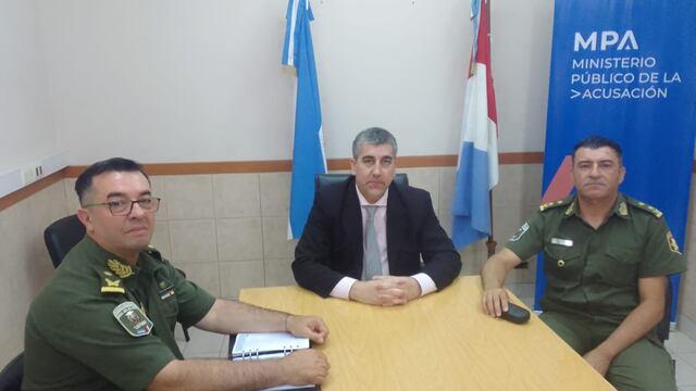 Reunión del Fiscal Regional con los Jefes de la Guardia Rural "Los Pumas"