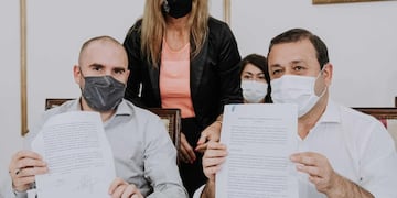 “Misiones es una provincia que crece” dijo Martín Guzmán tras su arribo a Posadas,