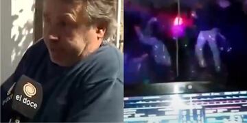 El templo está en barrio Maipú. Un vecino presentó reclamos y denuncias sin respuesta. (Captura TV)