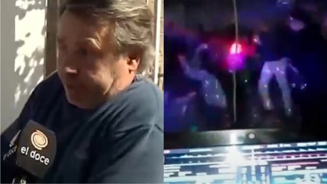 El templo está en barrio Maipú. Un vecino presentó reclamos y denuncias sin respuesta. (Captura TV)