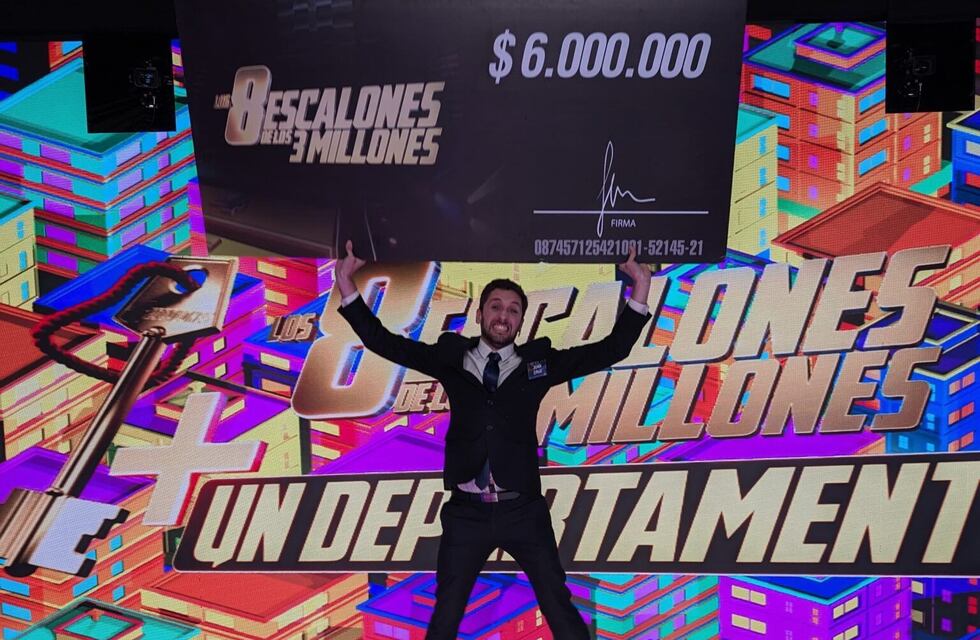 Un médico bahiense ganó 6 millones en Los 8 Escalones