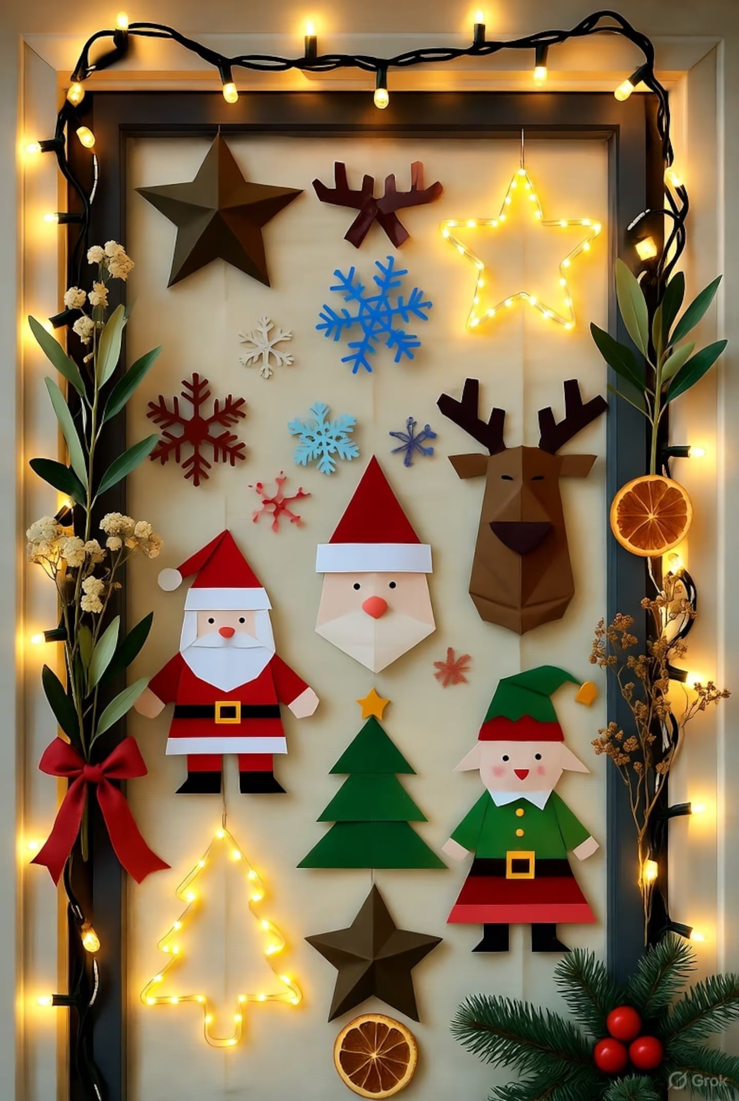 La nueva decoración de puertas para esta Navidad