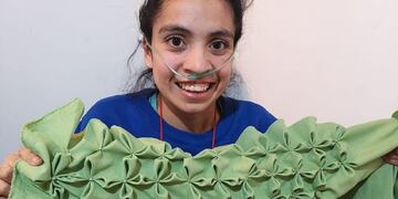 Anabel está en lista de espera por un pulmón.