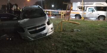 Accidente en el cruce ferrocarril Pacífico Giusti Arroyito