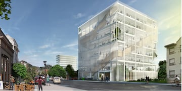 Así es el interior del edificio de Globant en Tandil