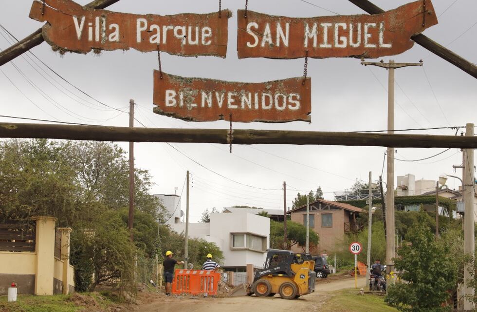 Carlos Paz: avanza la obra de agua potable para Villa Parque San Miguel