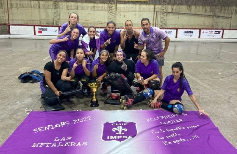 Impsa campeón mendocino del hockey sobre patines femenino tras una vibrante final contra Murialdo
