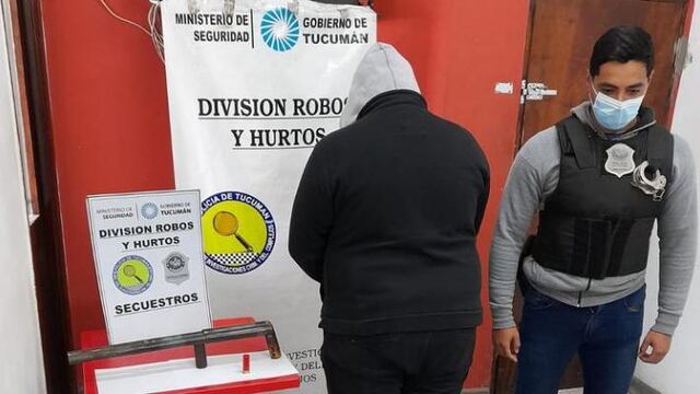 Inseguridad: arrestan a un motochorro tras asaltar a un joven y robar su celular