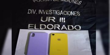 Recuperan un celular robado en Eldorado.