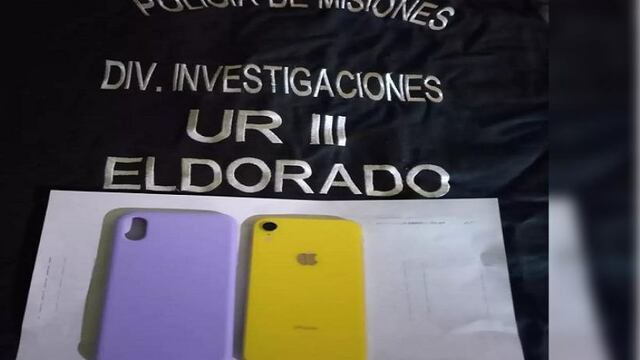 Recuperan un celular robado en Eldorado.