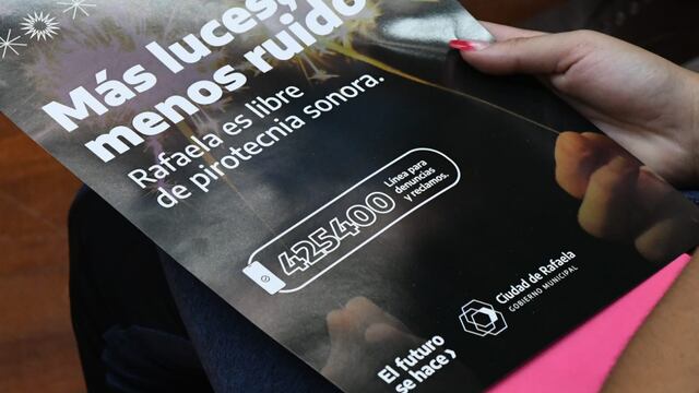 Campaña para el no uso de pirotecnia sonora en Rafaela