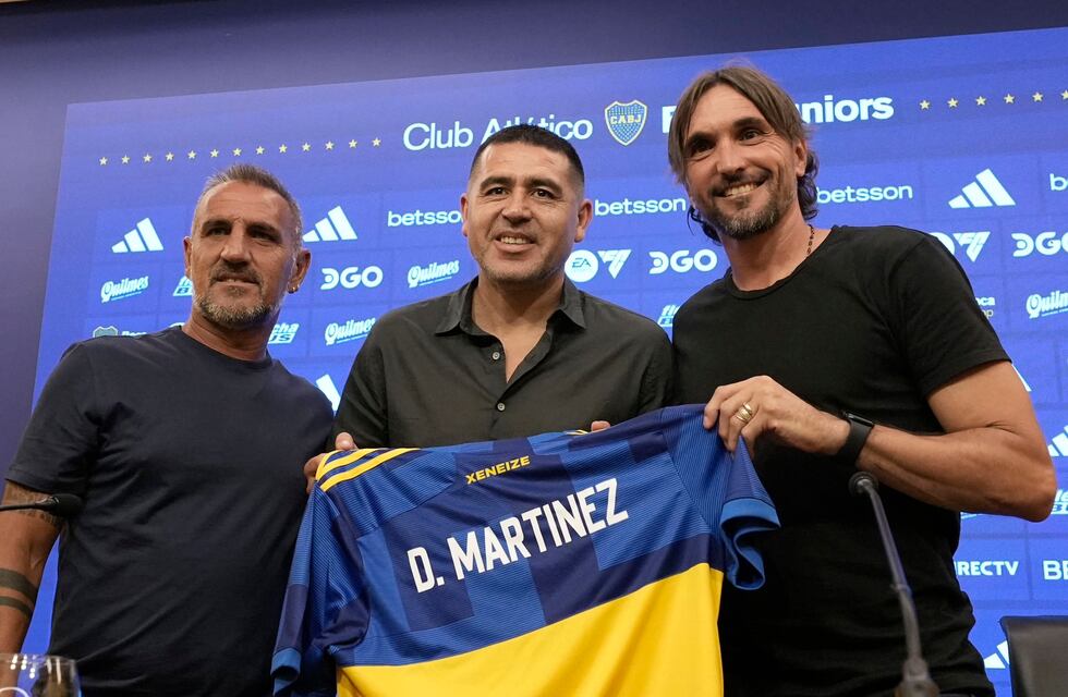 Diego Martínez fue presentado como DT de Boca: “Me genera orgullo estar en este club, lo soñé mucho”