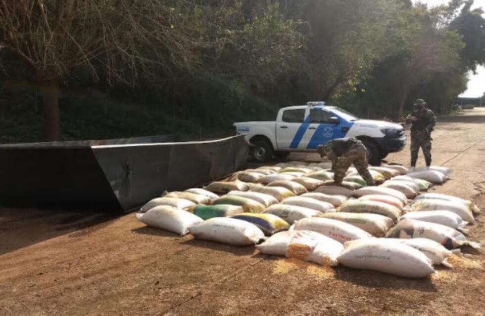 Nuevamente, El Soberbio fue foco de contrabando de maíz