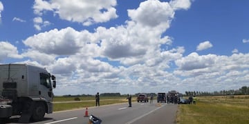 Accidente fatal en la Ruta 14.