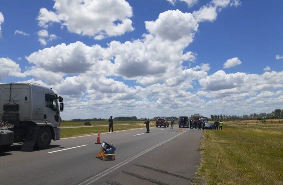 Fatal siniestro en Ruta 14: murió una mujer