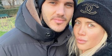 Wanda Nara y Mauro Icardi.