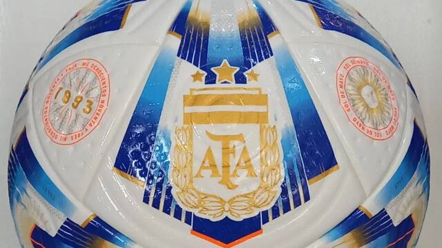 La Argentum 24, la nueva pelota del fútbol argentino (AFA)