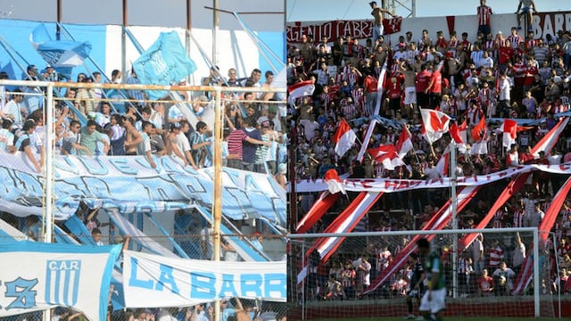 Los hinchas de Racing y de Instituto, con otra ubicación en el Kempes (archivo La Voz).