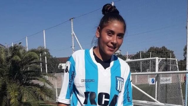 María Miranda, la nueva estrella de Racing de Avellaneda.