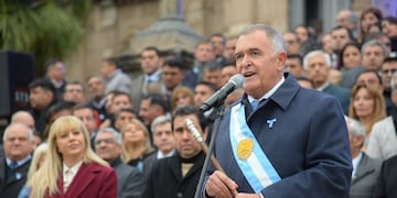 El discurso del gobernador, Osvaldo Jaldo.