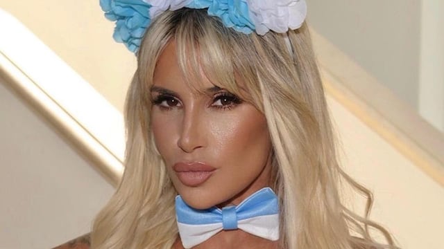 Flor Peña subió la temperatura en Instagram.