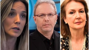 Malena Galmarini, Nik y Diana Mondino. (La Voz)