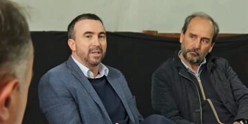 Representantes de "Pueblos y Aldeas del Sur Entrerriano":