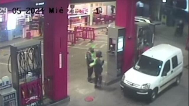 La estación de servicio se encuentra en Lamadrid y Oroño