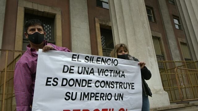 Víctimas del Próvolo denuncian maltratos y revictimización en el segundo juicio por los abusos en el instituto religioso. Foto: Orlando Pelichotti / Los Andes.