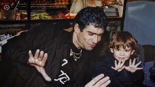 Rodrigo y Ramiro Bueno, en los años de la "Potromanía". (Instagram @ramirobueno_)