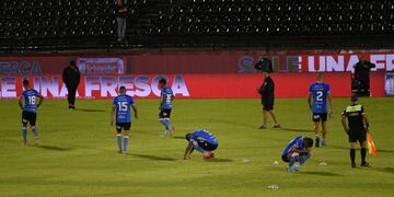 La desolación tras los penales. El León estuvo dos veces, a pasitos de Primera.