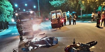 Accidente en La Falda