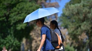Córdoba fue un fuego, y en el norte de la provincia la máxima rondó los 44 grados (José Hernández/La Voz).