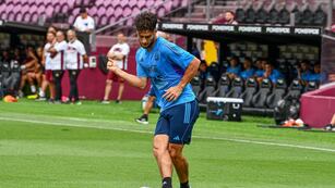 Marco Di Césare, en la Sub 23 que debuta esta noche en el pre Olímpico.