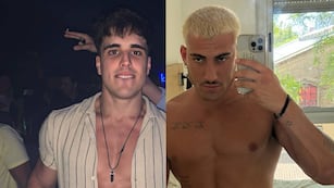 Mauro D'Alessio se sacó una foto con Tomás Holder antes de Gran Hermano 2024.