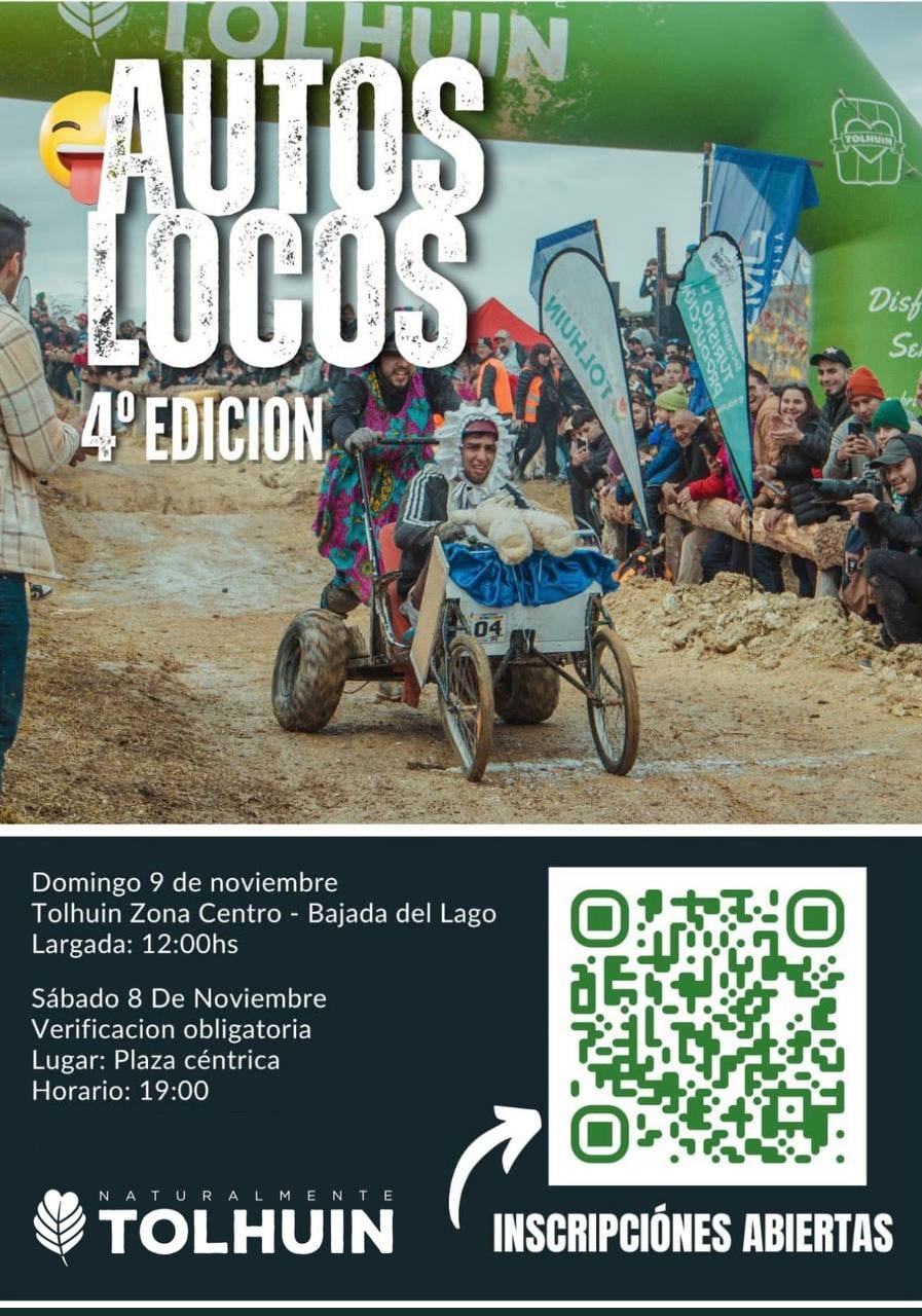 4ta Edición de los Autos Locos en Tolhuin.