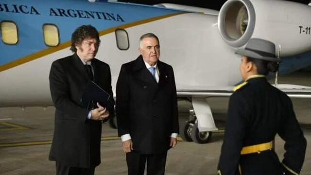 Fue recibido por el Gobernador Osvaldo Jaldo