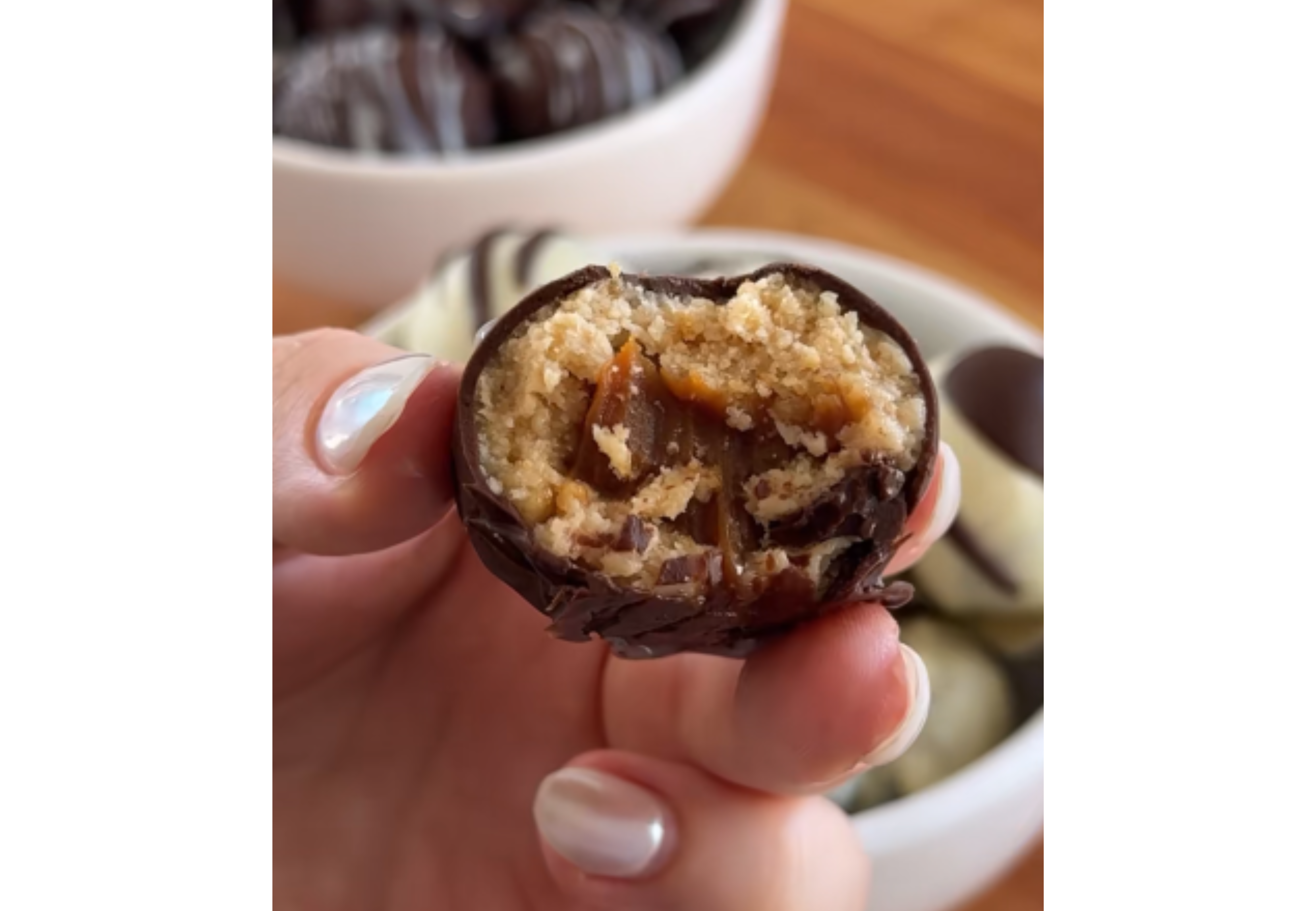 Así quedan las de vainilla.